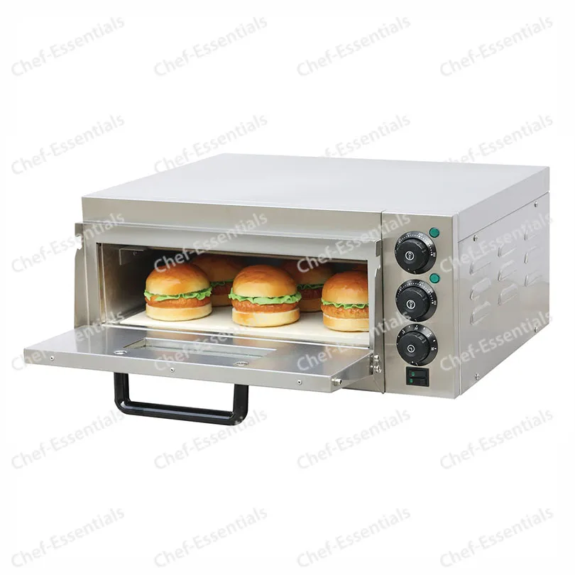 PFKS PC01A Однослойная печь для пиццы 0 350 градусов камень Электрический таймер