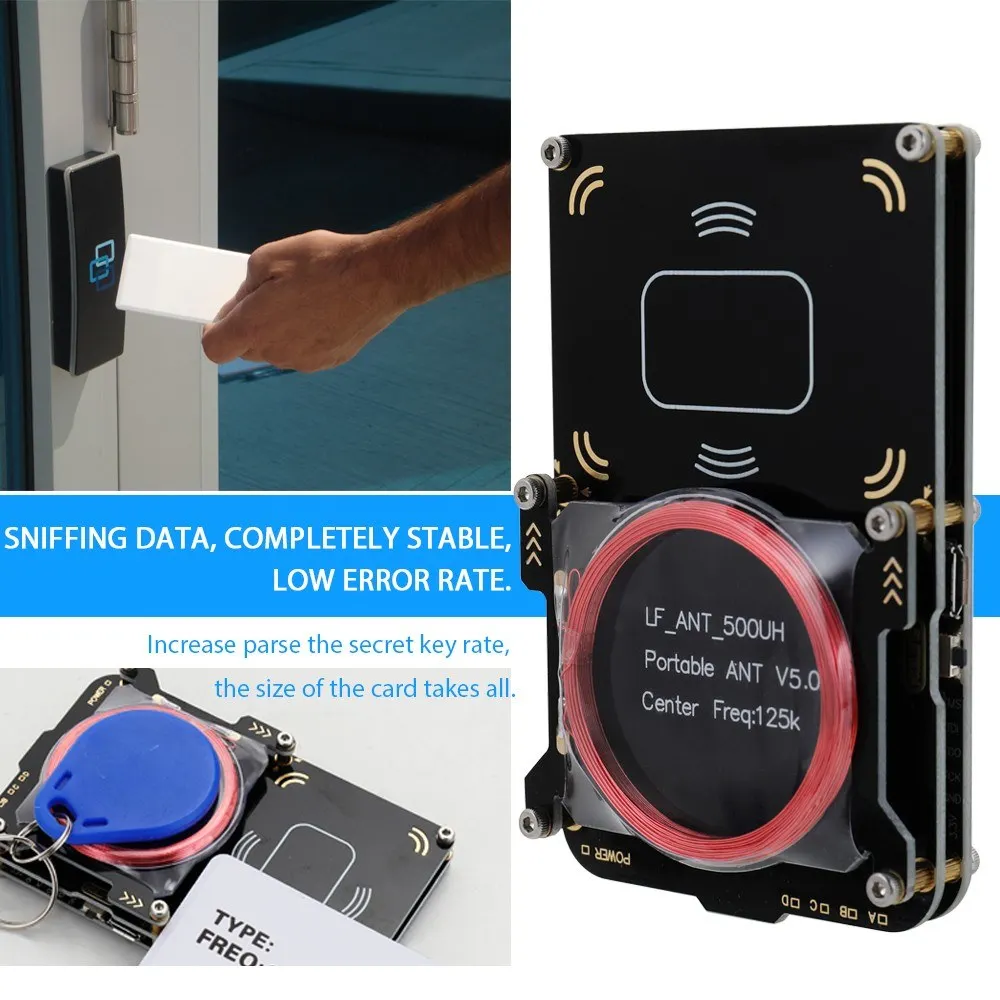 NFC RFID кардридер Proxmark3 копировальный аппарат сменная карта MFOC клон карт с открытым