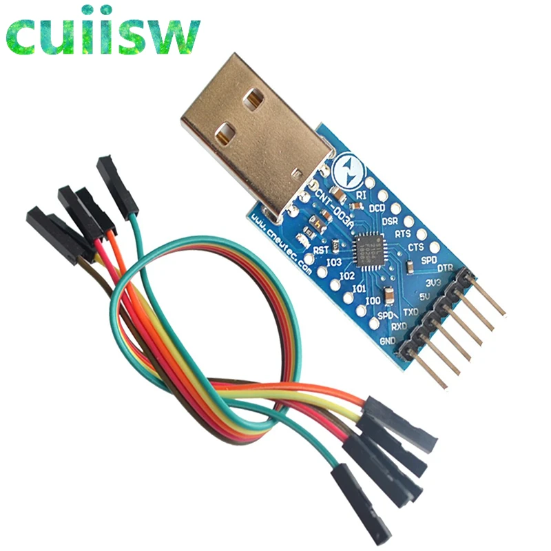 USB 2 0 к TTL UART 6PIN модуль последовательный преобразователь CP2104 STC PRGMR Замена CP2102 с Dupont