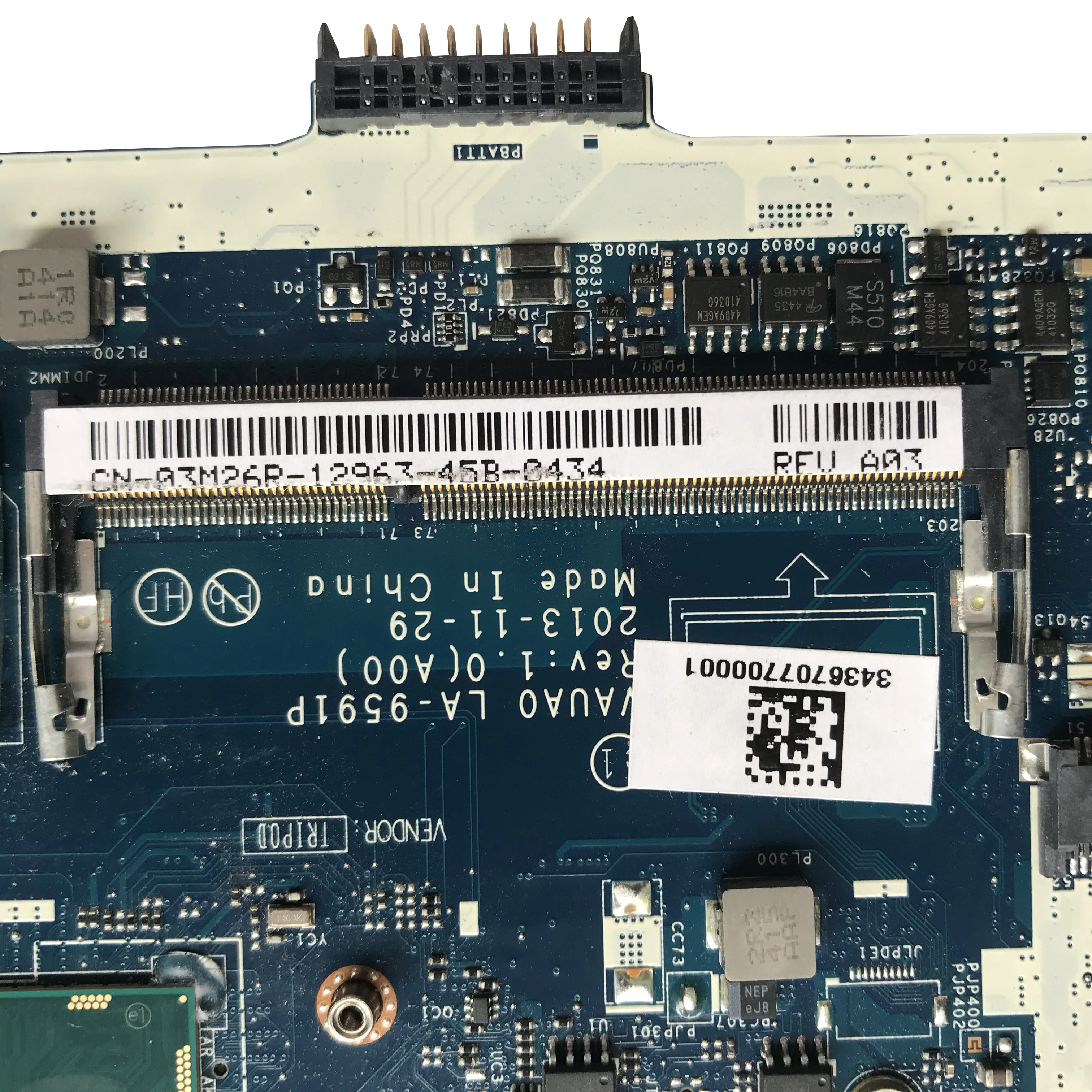 ОБНОВЛЕННАЯ МАТЕРИНСКАЯ ПЛАТА для ноутбука DELL Latitude E7440 VAUA0 LA-9591P с процессором i5-4300U CPU CN-03M26R 03M26R 3M26R НЕ ВОССТАНОВЛЕНА.