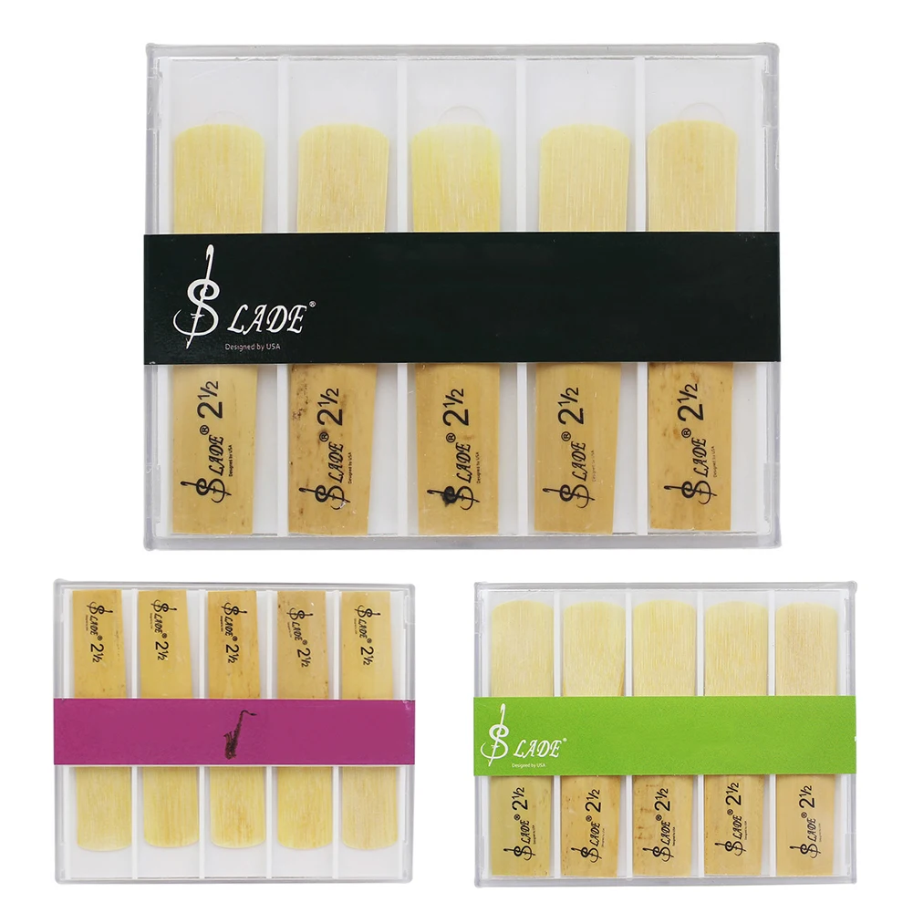 10 шт./кор. Сопрано Саксофон альт тенор саксофон тростник 2 5 Прочность Штанги 1/2