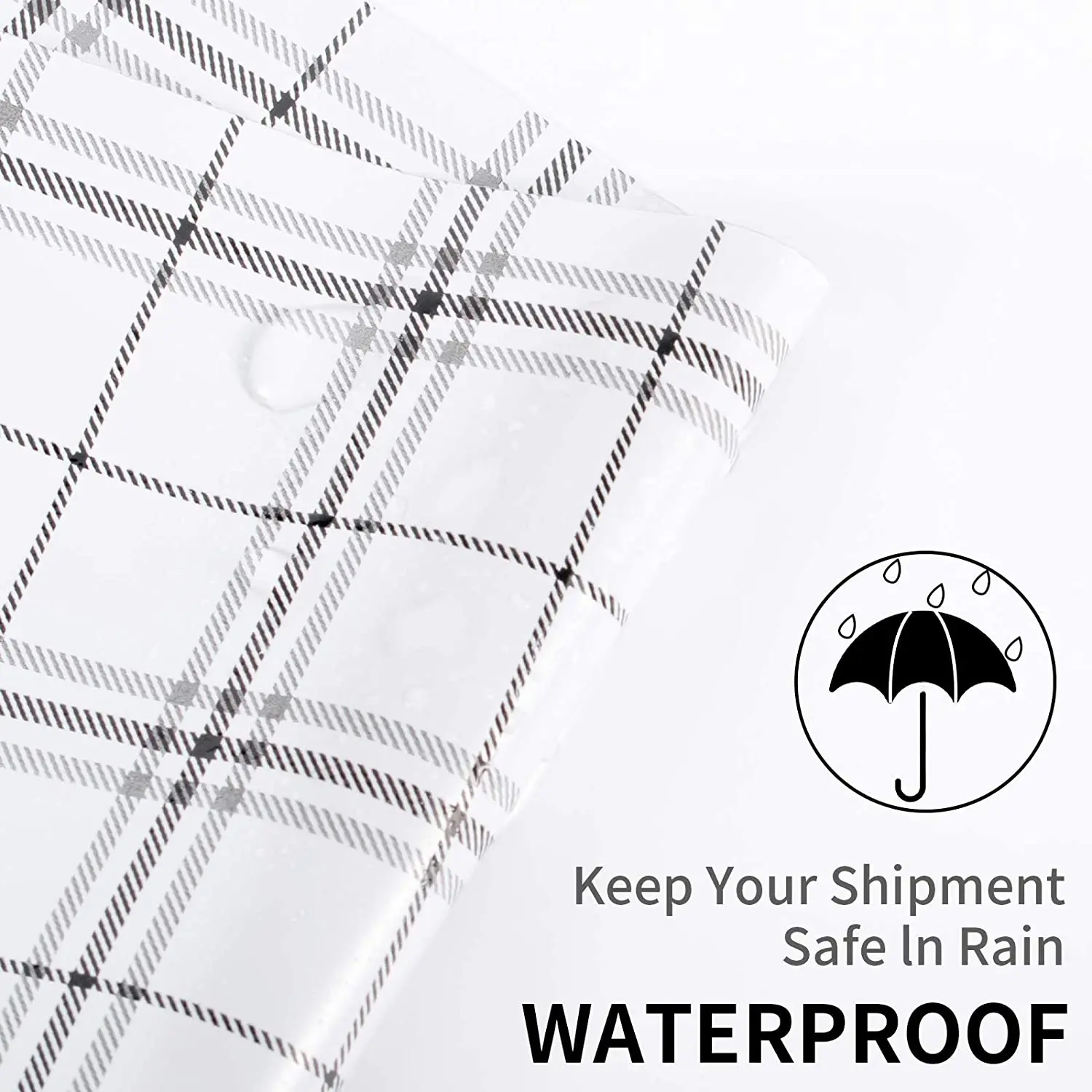 

10/20/50PCS 10x13Inch Checkered Pattern Poly Mailers On-line shopping Self Adhesive Post Mailing Package PE Envelope Bag