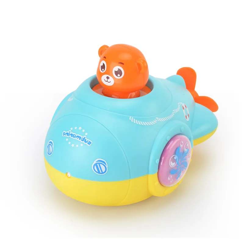 1 PCS Детские водяные Мультяшные милые игрушки морские животные Черепаха утка классический младенец плавать черепаха раненный заводные на цепочке дети пляж ванны игрушки - Цвет: 1 PCS