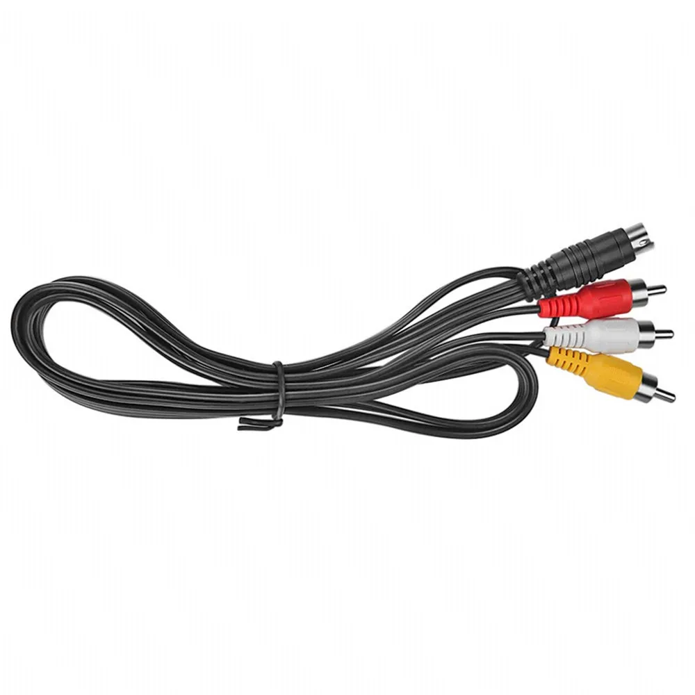 Прежде чем S-Video 4-контактный разъем для 3-RCA мужской цветная (RGB) композитный видео