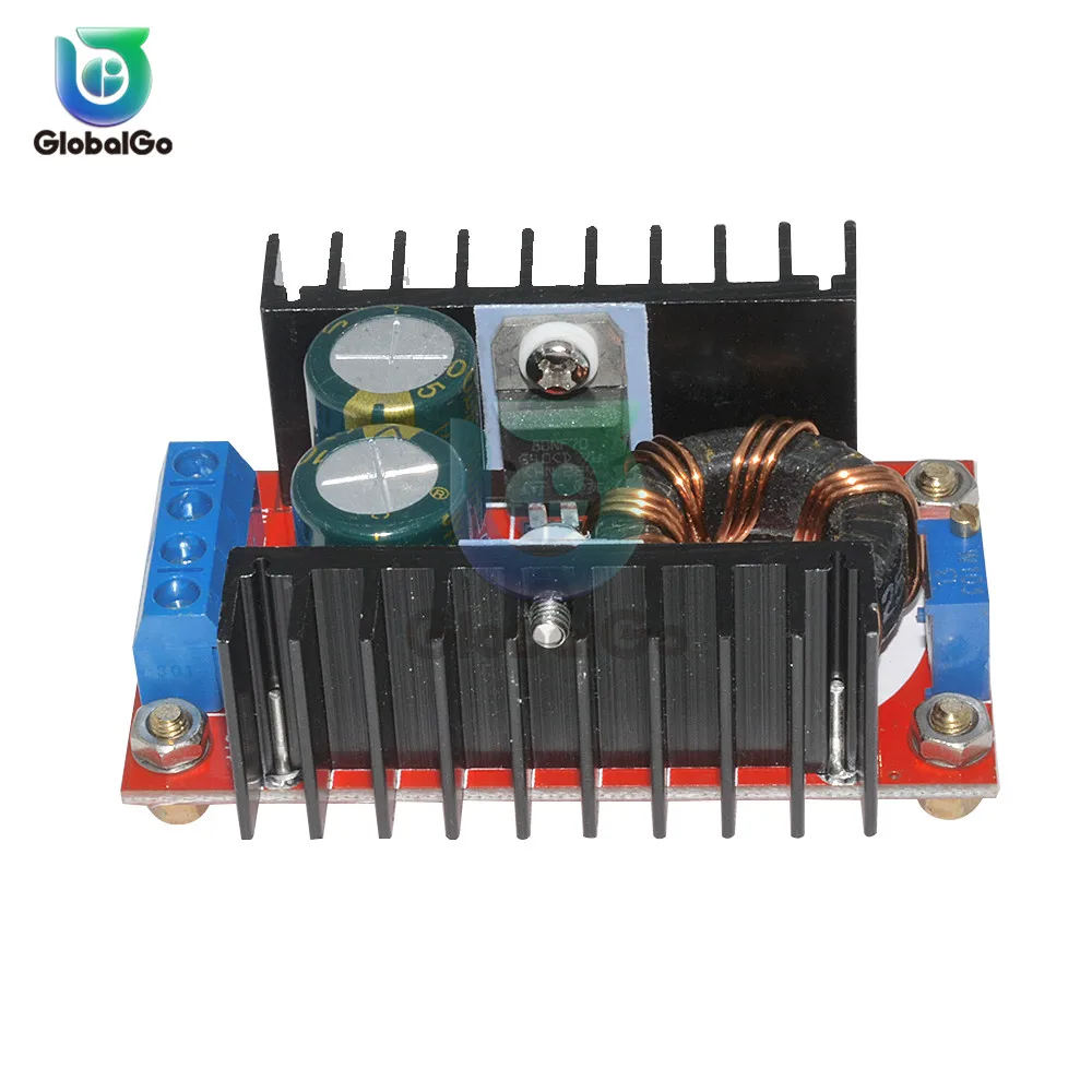 Повышающий преобразователь постоянного тока с 10-30 в до 12-35 В 150 Вт 10 А постоянный