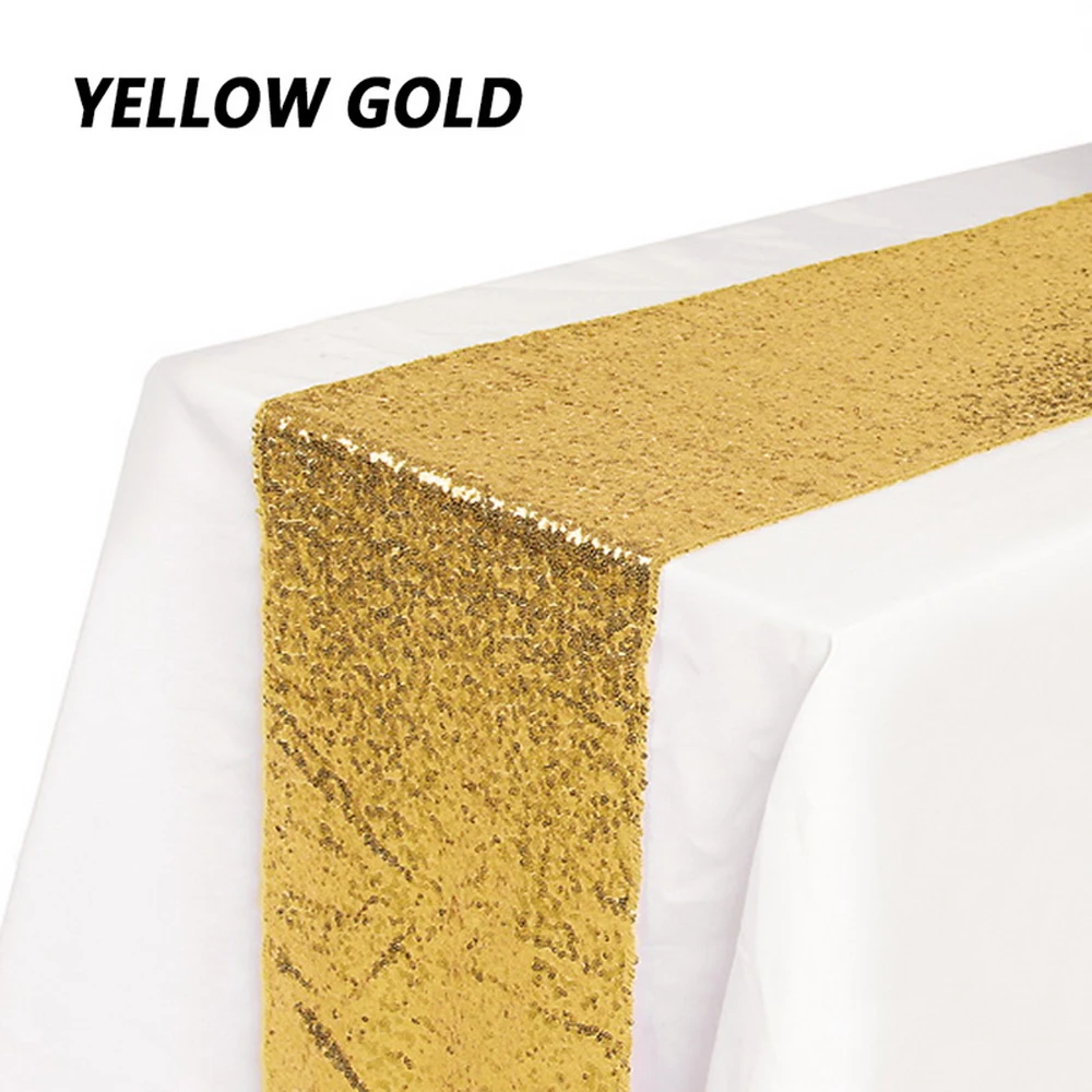 Gold 30x180 Современная настольная дорожка s для свадьбы, открытая кухонная настольная дорожка для украшения дома, Настольная дорожка s и скатерти - Цвет: Gold 30x180