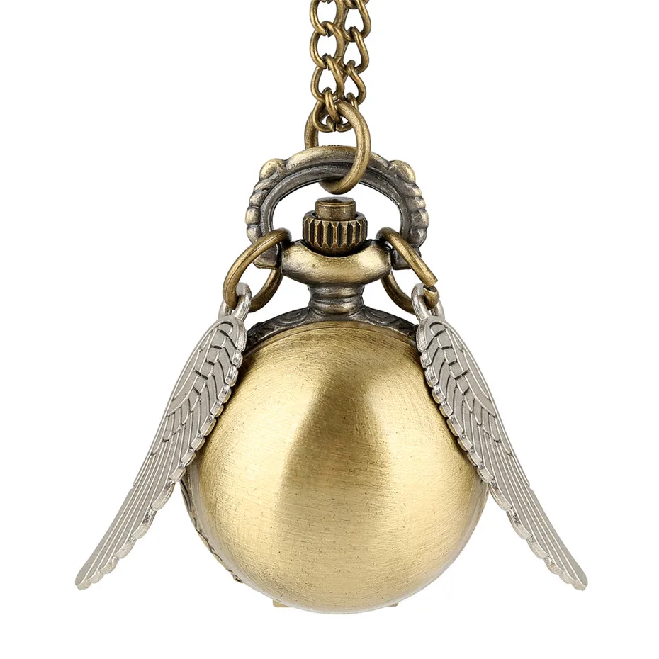 Ball Themed Pocket Watch Children Quartz Necklace Clock Lovely Pendant Watch with Sweater Chain Boy Girl Birthday Gifts