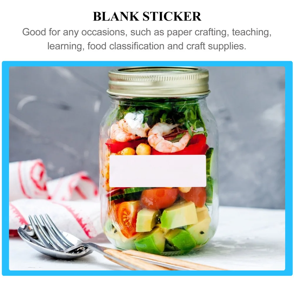 

1 Roll of Marked Label Stickers Food Classified Stickers DIY Writing Stickers