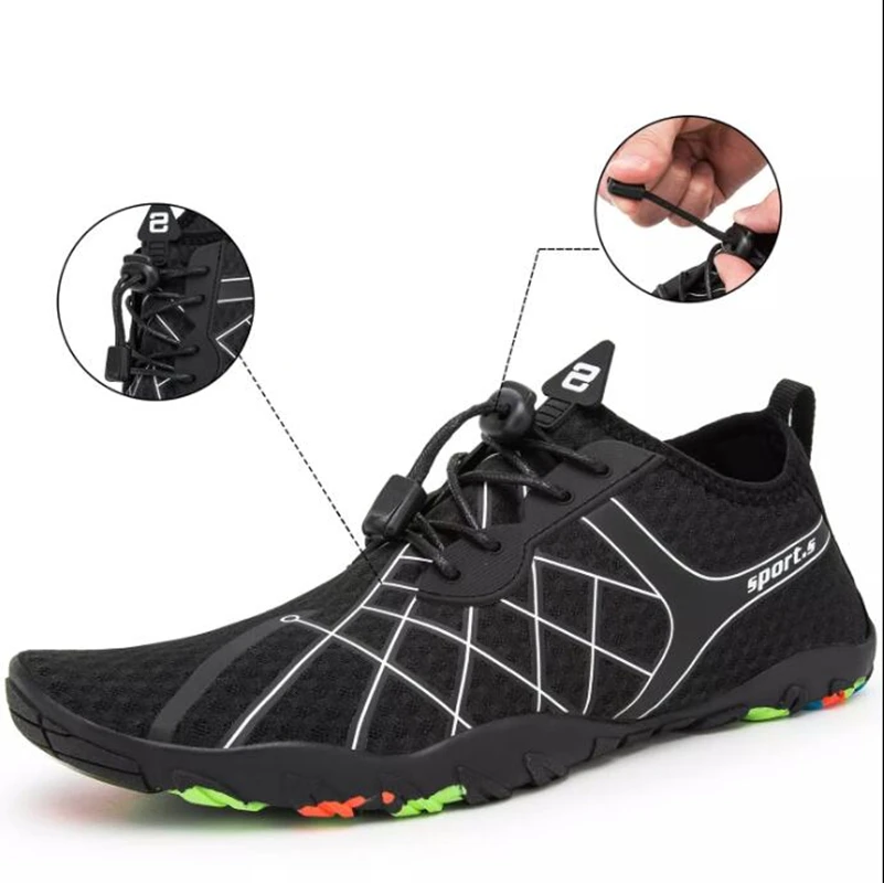 Мужские дышащие кроссовки aqua shoes wo Мужская Спортивная обувь унисекс обувь для плавания