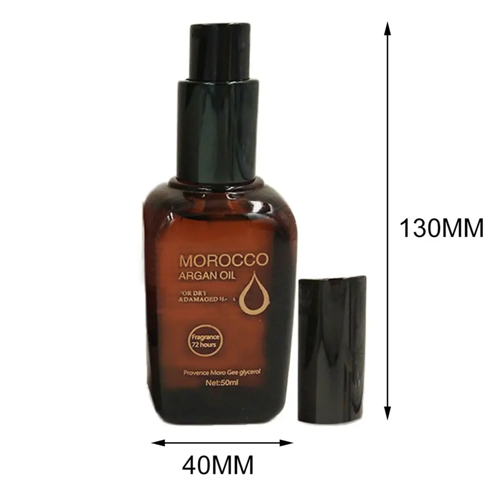 

50ml Nut Oil For Dry Damaged Hair 100% Pure Argan Essence Oil Care Hair Scalp Treatment Oil Hair Nutrition Care