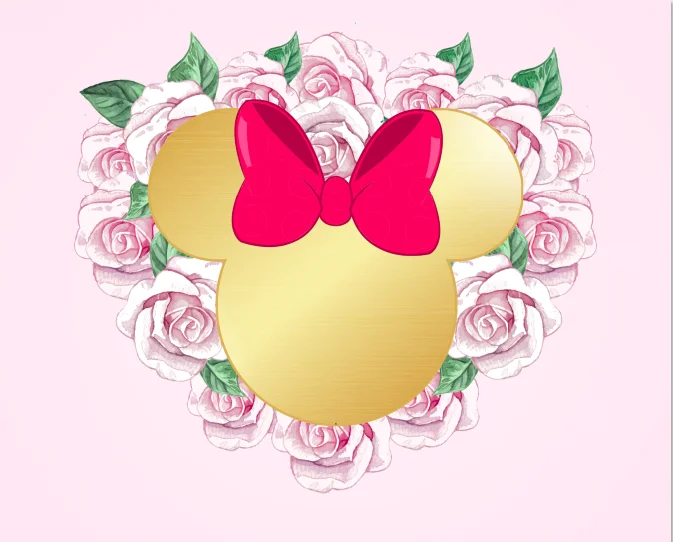 7x5 футов Цветочная Золотая мышь силиконовая с днем рождения Розовая Принцесса Bash