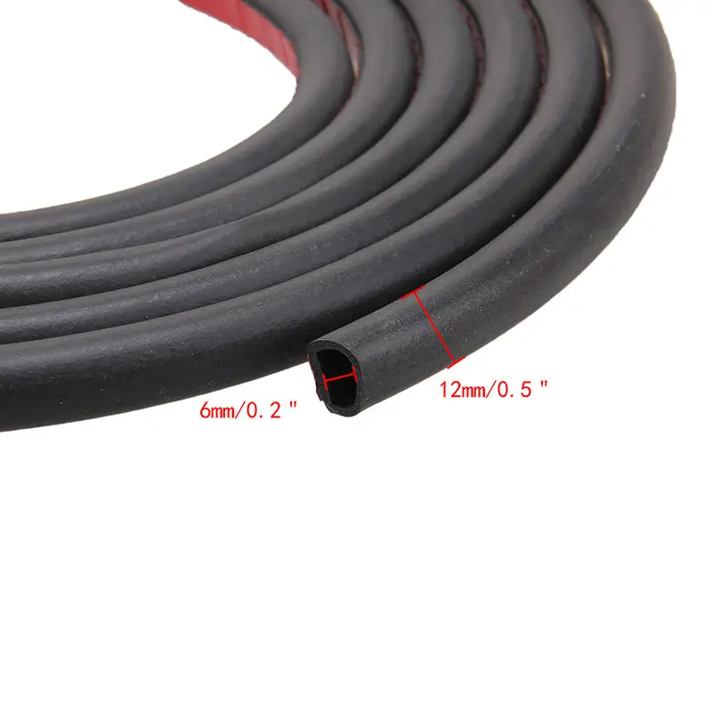 POSSBAY 3.1M Universal Car Styling Door Scratch Strip Protector Edge Guards Rubber Sealing Interior Decoration Auto Accessories |