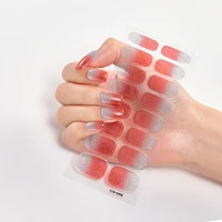 16 tipssheet manicure decoracion self adhesive nail sticker nails sticker designer nail decoration full cover nail stickers