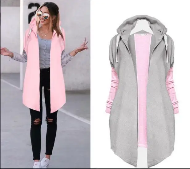 Женский новый осенне-зимний длинный свитер с кружевом в европейском и