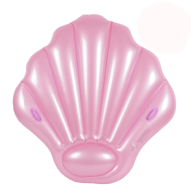 Плавательное кольцо в форме ракушки из розового золота 140 см|Надувные фигуры| |