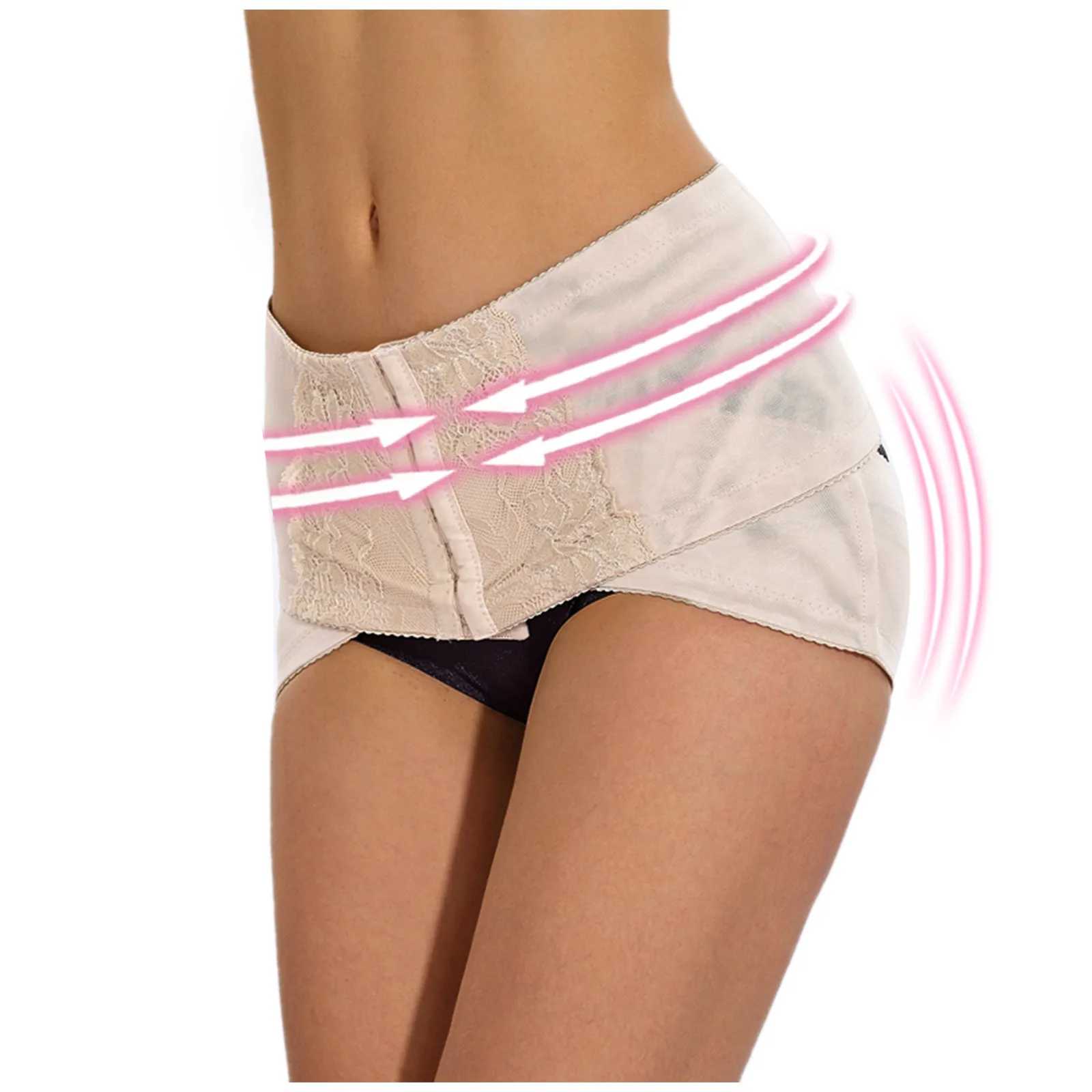 

Women Large Size Postpartum Repair Waist Hips Pelvis Hip Adjustment Belt Hip Lifting Body Trimming Adjustable Body Shaping Belt