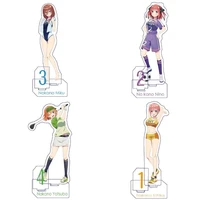 anime the quintessential quintuplets acrylic stand keychain nakano ichika nino miku yotsuba itsuki model fans collection props