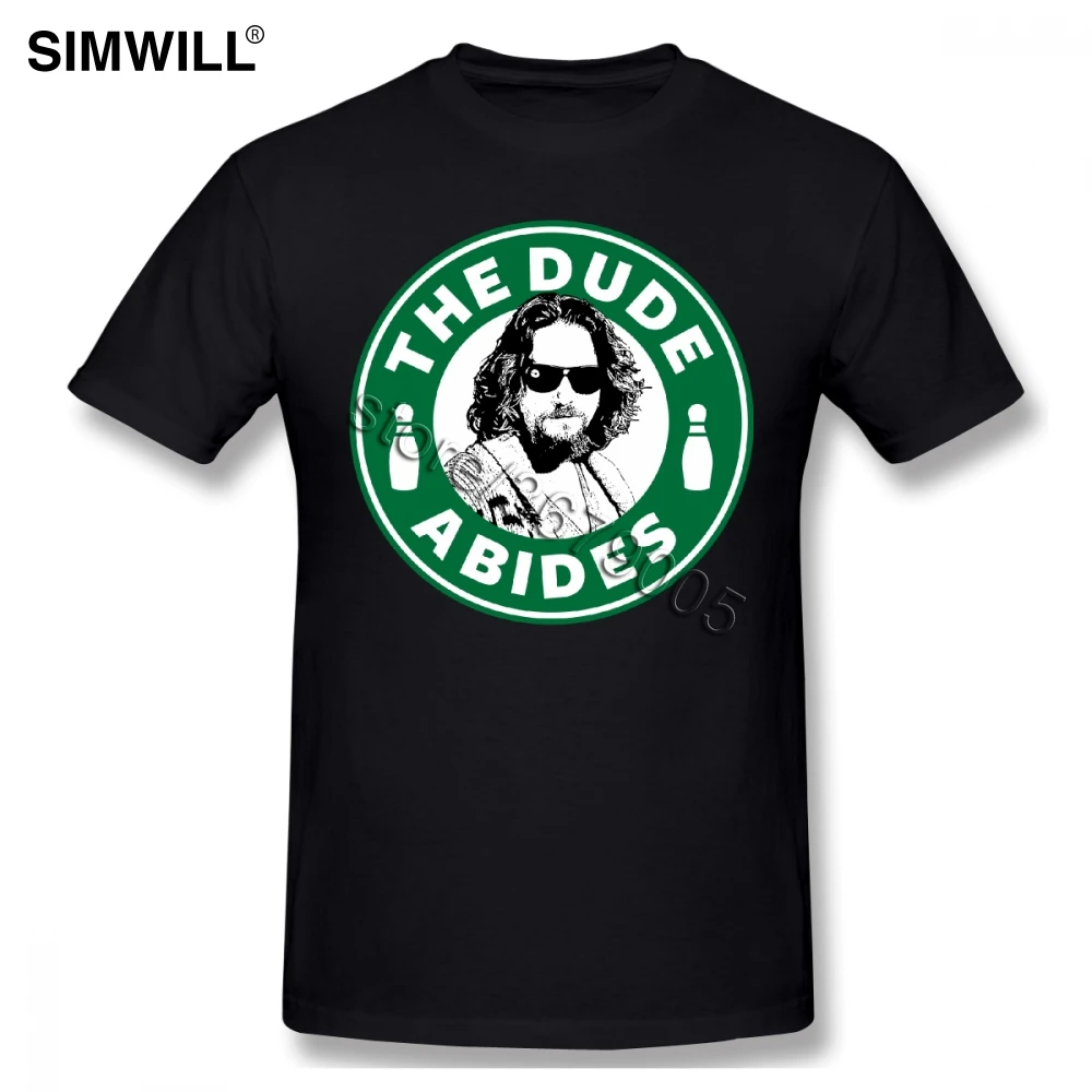 Ретро для мужчин большой Lebowski футболка с короткими рукавами хлопковые футболки