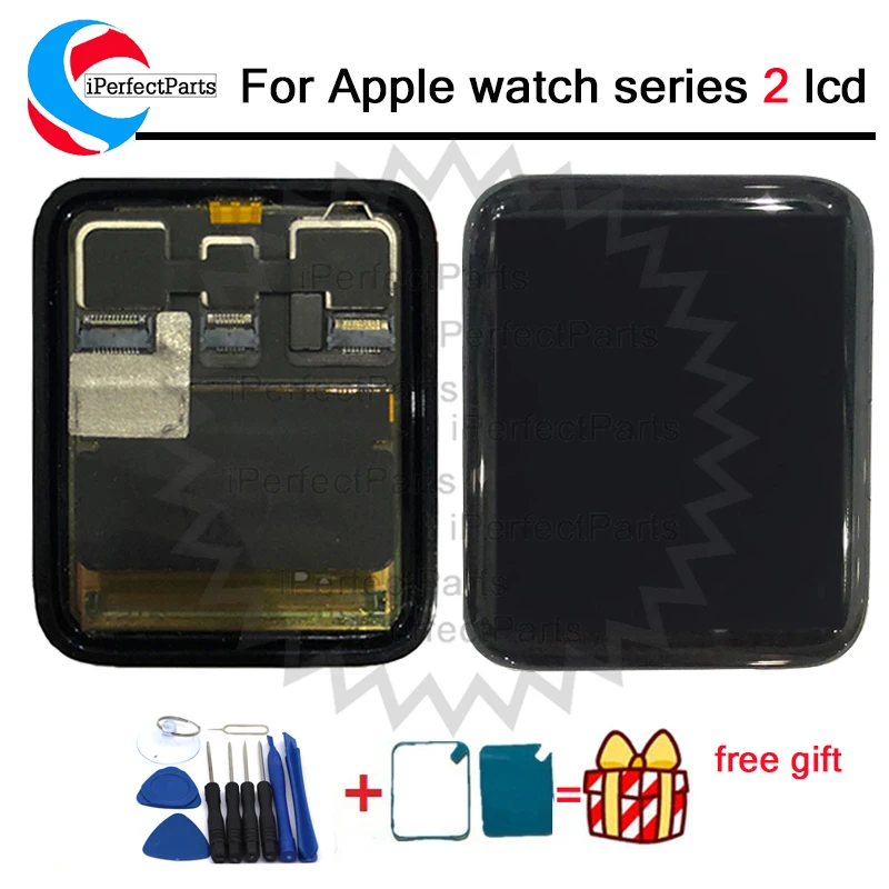 Для Apple Watch Series 2 ЖК дисплей сенсорный экран дигитайзер серия S2 38 мм/42 мм Pantalla