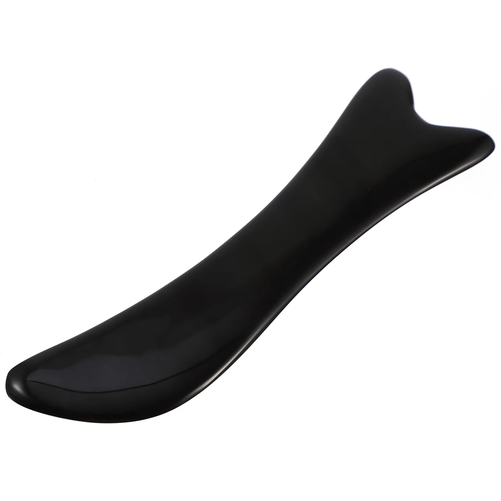 

1pc Facial Scraping Board Buffalo Horn Guasha Plate Beauty Tool