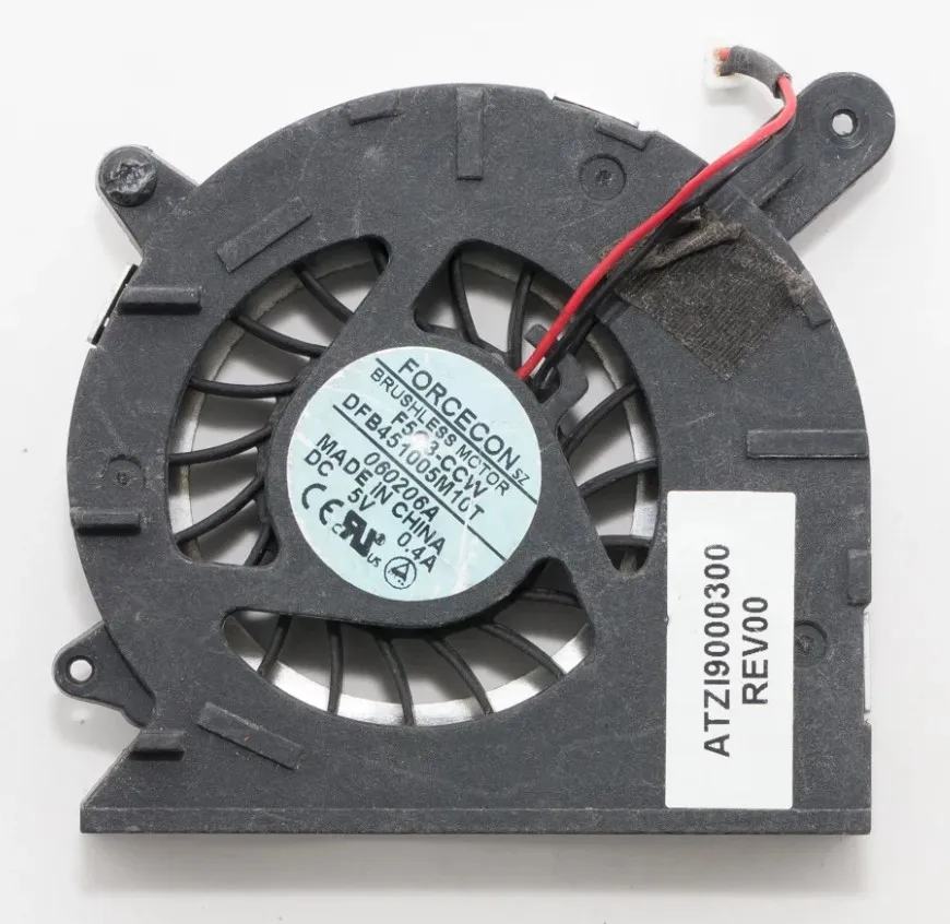 Вентилятор (кулер) для HP Compaq nc4400 nx6115 nx6120 nx6125 tc4200 tc4400 p/n: DFB451005M10T FDF5 T6512B05HD ATZI000300 |