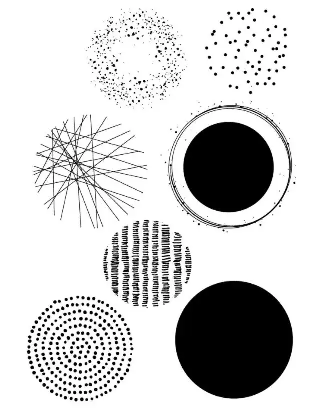 Круглый прозрачный силиконовый штамп/печать для DIY скрапбукинга/альбома