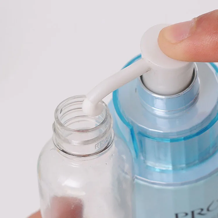 Бутылка для шампуня и лосьона путешествий образец образца продукта по уходу за