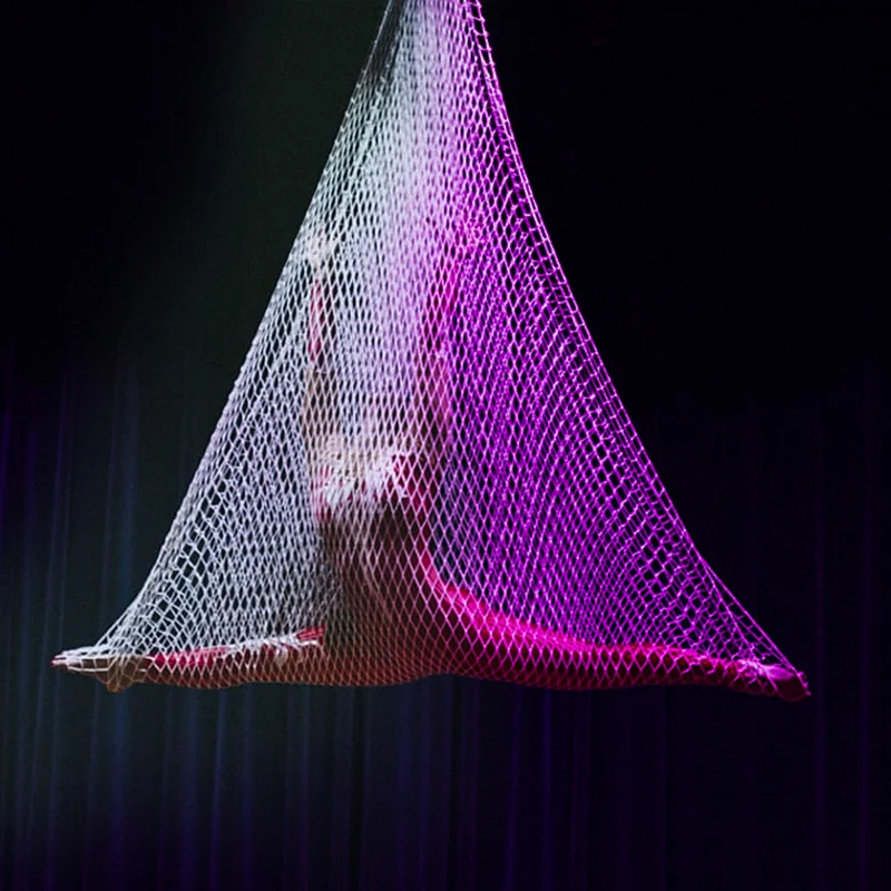 Новинка комплект для аэройоги гамака качели веревка йоги цветные градиентные