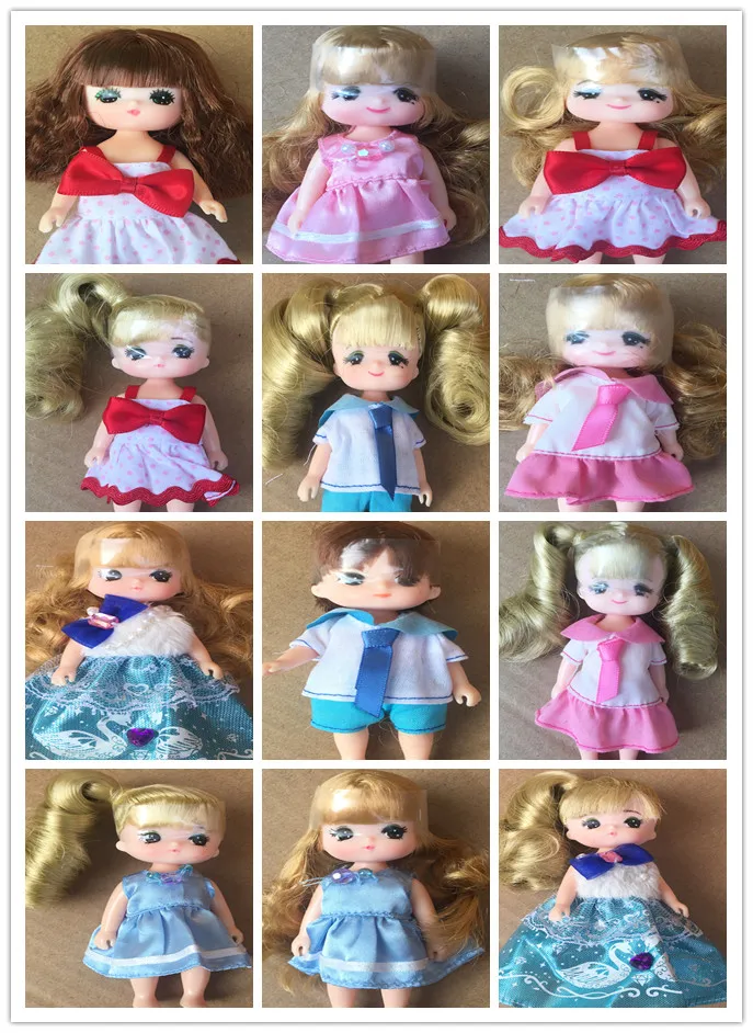 Оригинальная маленькая кукла Licca фигурка с одеждой игрушка обувью DIY игрушки для