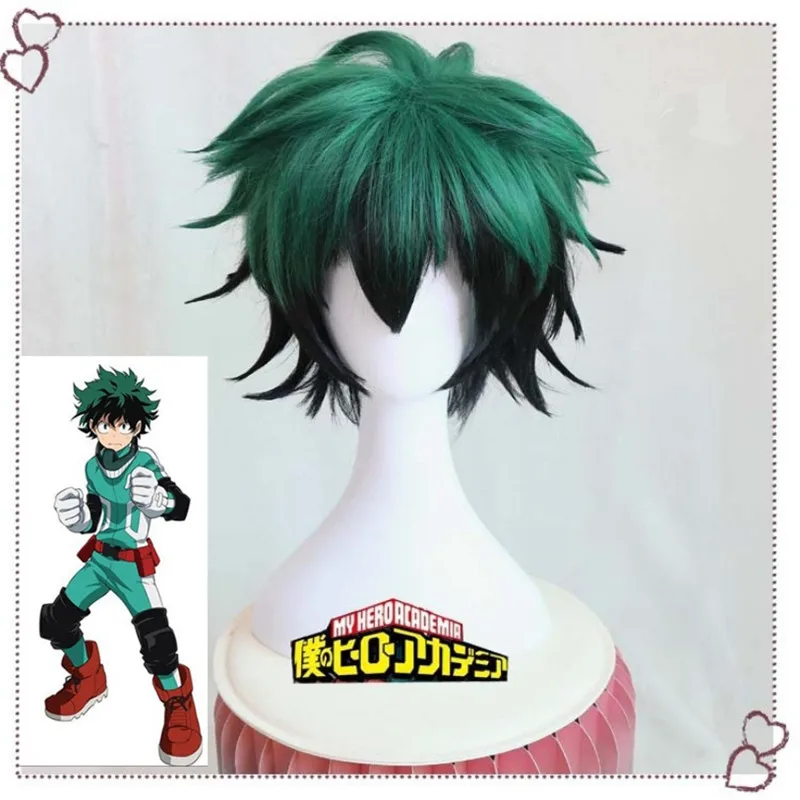 Новый парик для косплея аниме Моя геройская академия 4 мидория изюку градиентный
