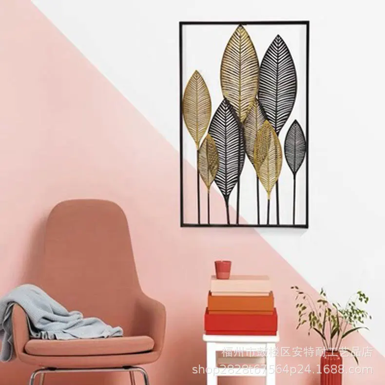 Креативное настенное украшение из кованого железа в скандинавском стиле