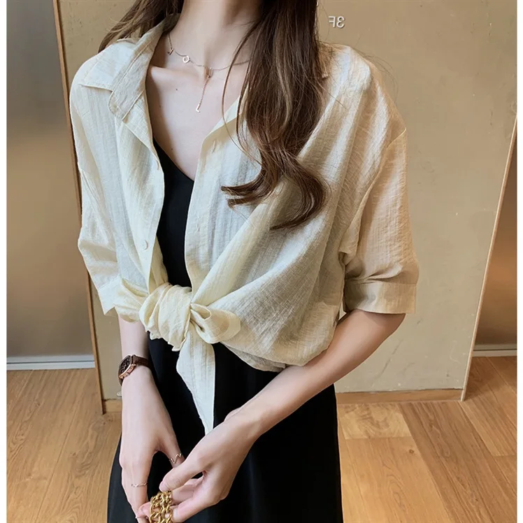 

Shawl Summer Matching Skirt Versatile Thin 2021 New Short Outer Wear Cardigan Sun Protection Clothing Lady Super Fairy