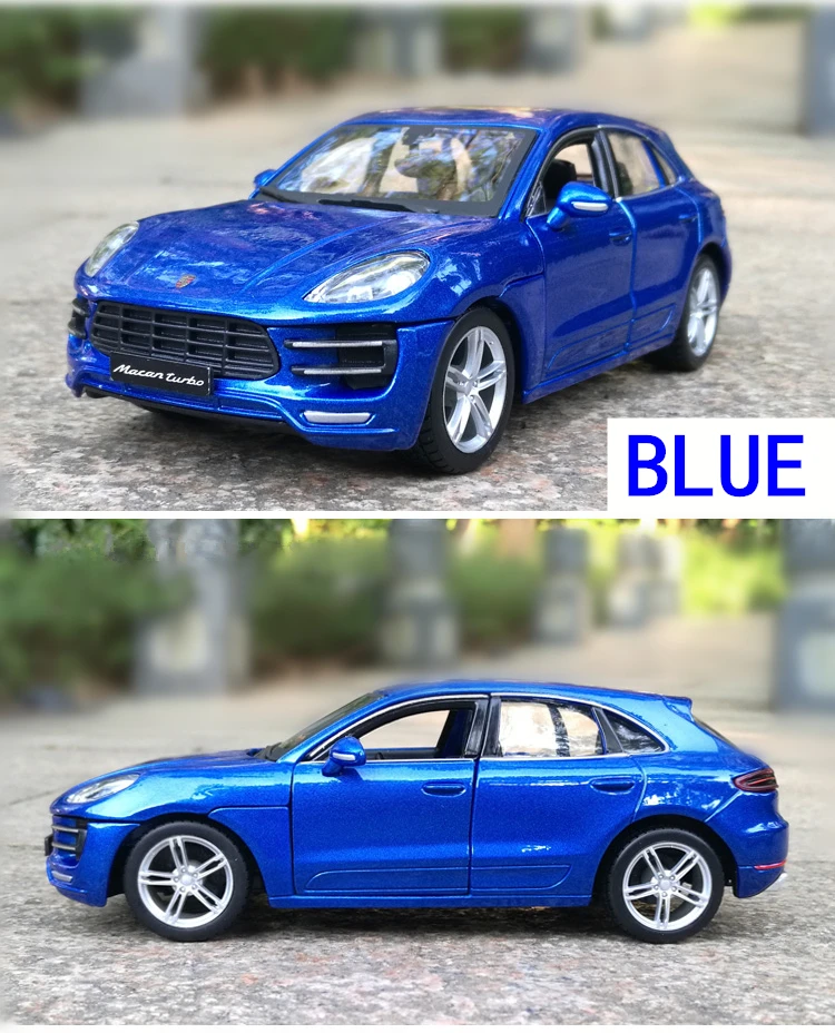 Bburago 1:24 Porsche Macan alloy car model simulation car decoration collection gift toy