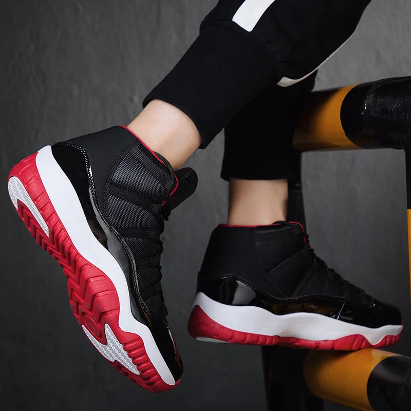 Мужская баскетбольная обувь с высоким берцем унисекс мужская и женская