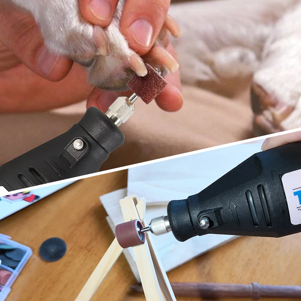 Набор абразивных насадок для ногтей 126 шт. набор втулок и барабанов абразивные