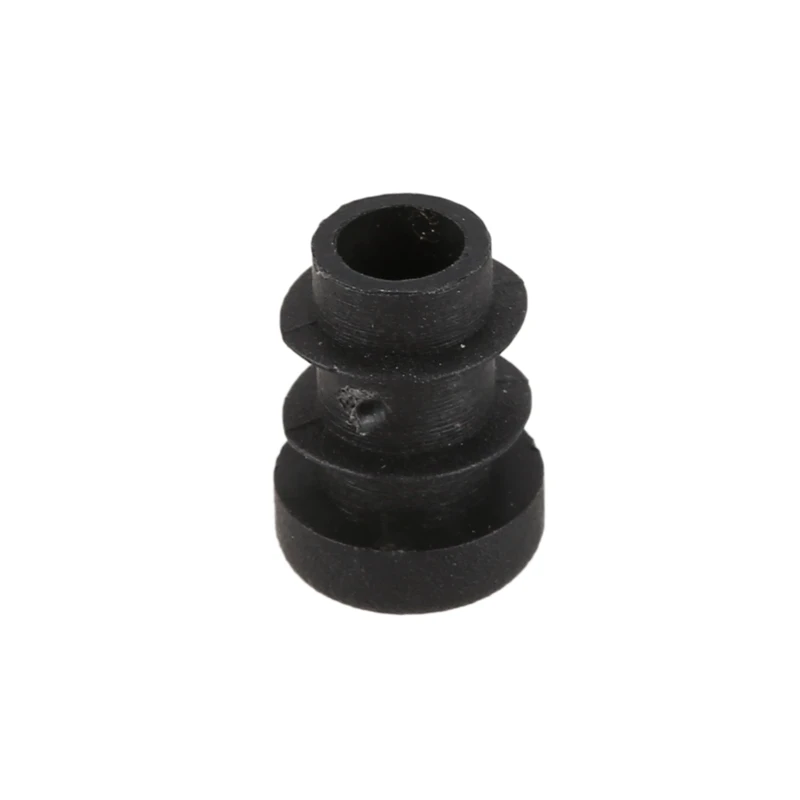 

12 Pcs Plastic 12mm Pipe End Blanking Caps Bung Tube Insert Plug Round Black