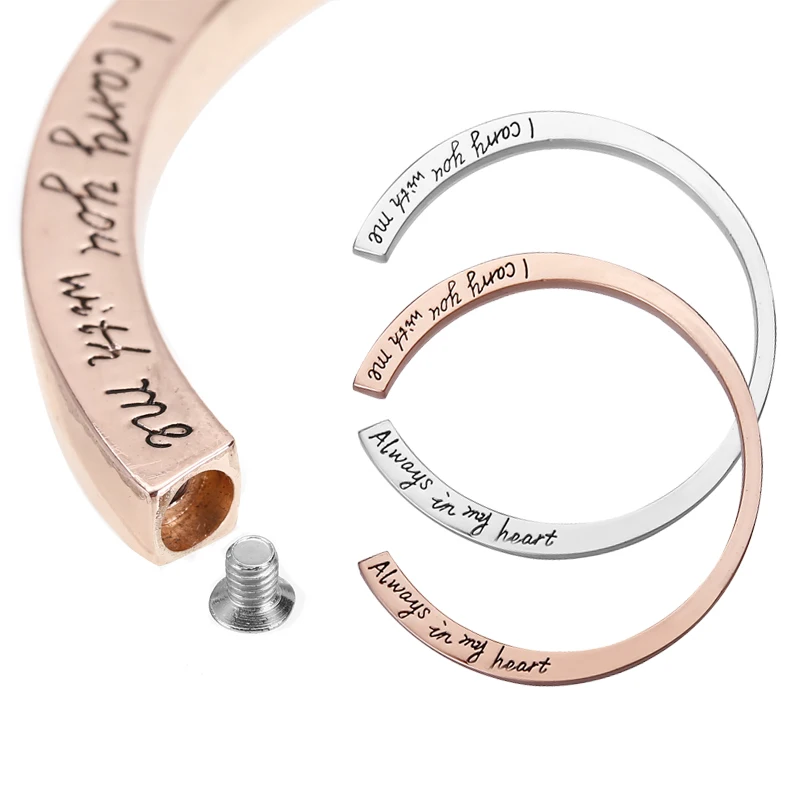 

Ювелирные изделия унисекс, браслет, Открытый браслет из нержавеющей стали с надписью, мужские и женские браслеты, магнитные браслеты