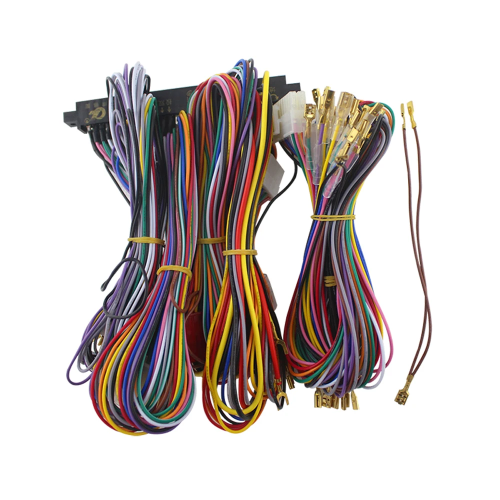 

Fighting machine special wire 32 inch game machine 28 row plug JAMMA plug wire LCD fighting 8P rocker wiring
