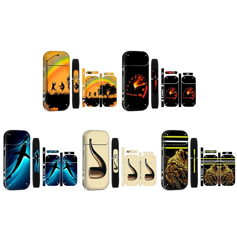 Новое поступление 5 видов радужной расцветки с леопардовым принтом Акула печати