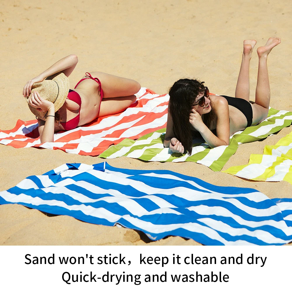 1 шт. микрофибра полосатые печатные пляжные полотенца Лето Богемия Serape одеяло