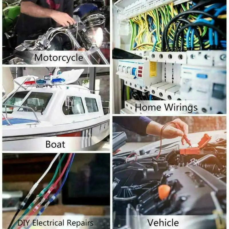 250 шт. термоусадочный трубчатый кабель для припоя соединительный набор комплект