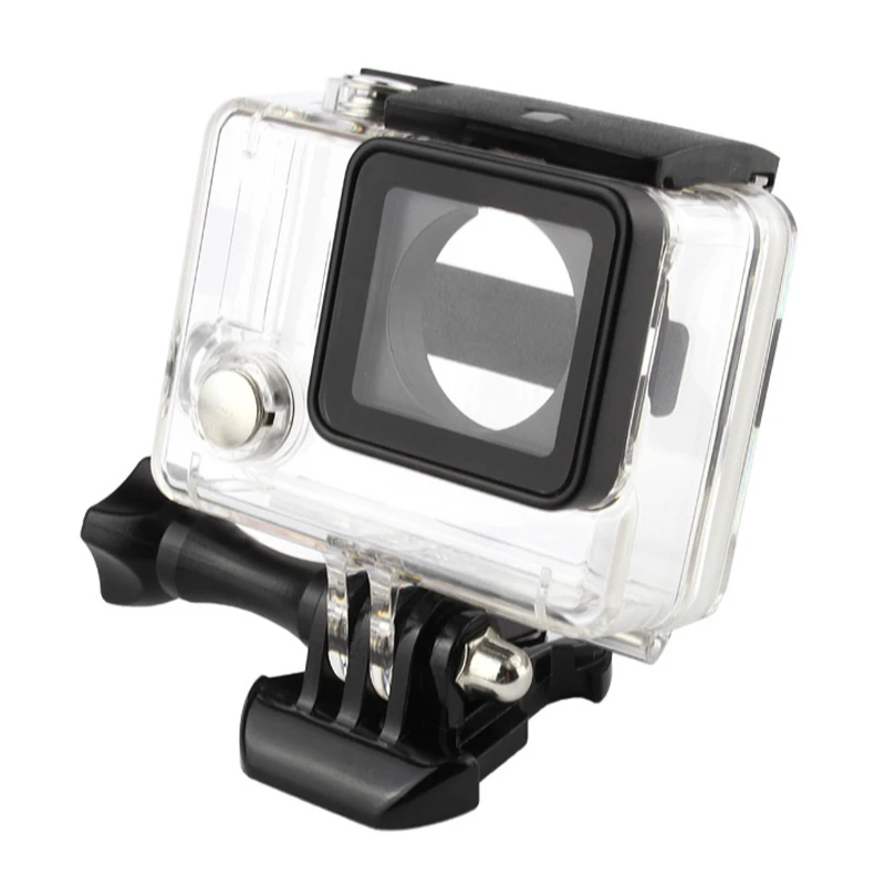 Elistooop для Gopro водонепроницаемый чехол hero 4 Hero3 + 3 подводный защитный бокс Go pro