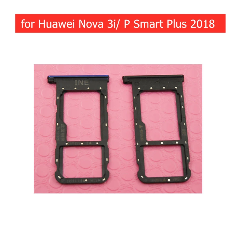 Для Huawei P Smart +/ nova 3i держатель для карт Micro SIM Nano SD слот адаптер Nova запасные части
