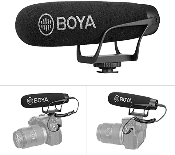 BOYA BY BM2021 супер кардиоидный направленный конденсаторный дробовик видео микрофон