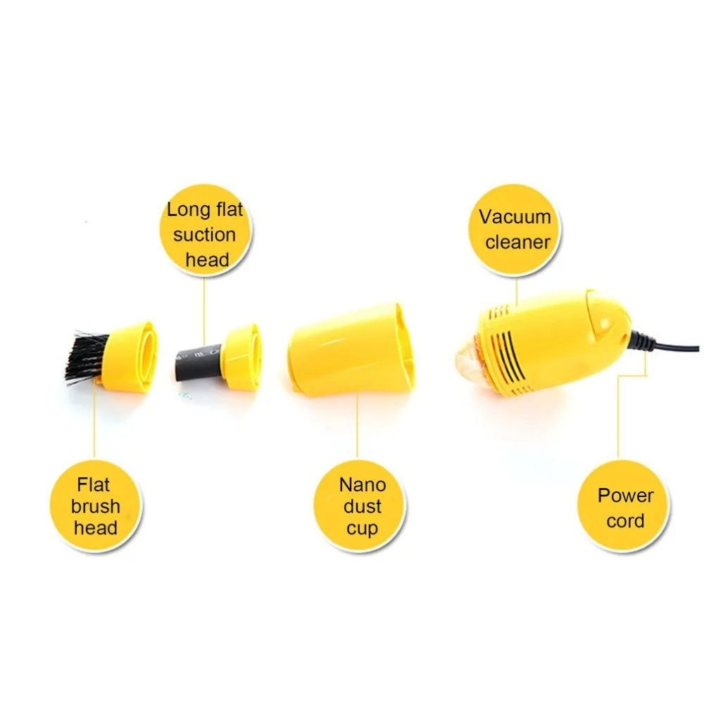 Мини-пылесос для компьютера usb-очиститель клавиатуры ПК клавиатура ноутбука