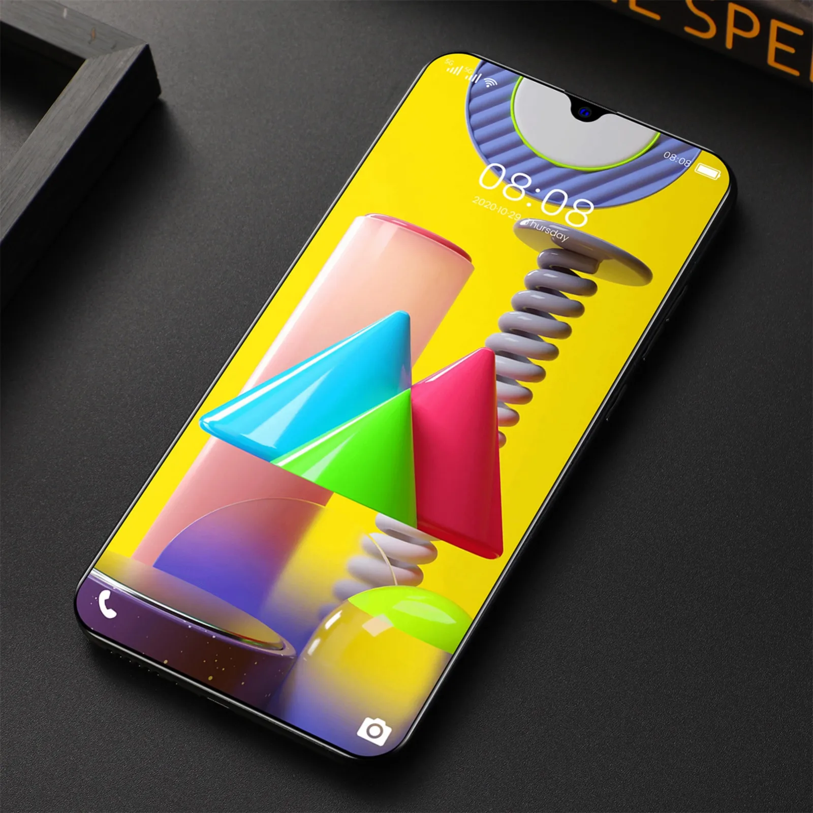 S60 Pro смартфоны на Android Дешевая Бесплатная доставка полный экран 1 Гб + 8