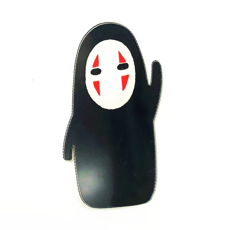 1 шт. милые аниме из мультфильмов без лица Мужская акриловая брошь Kawaii значки