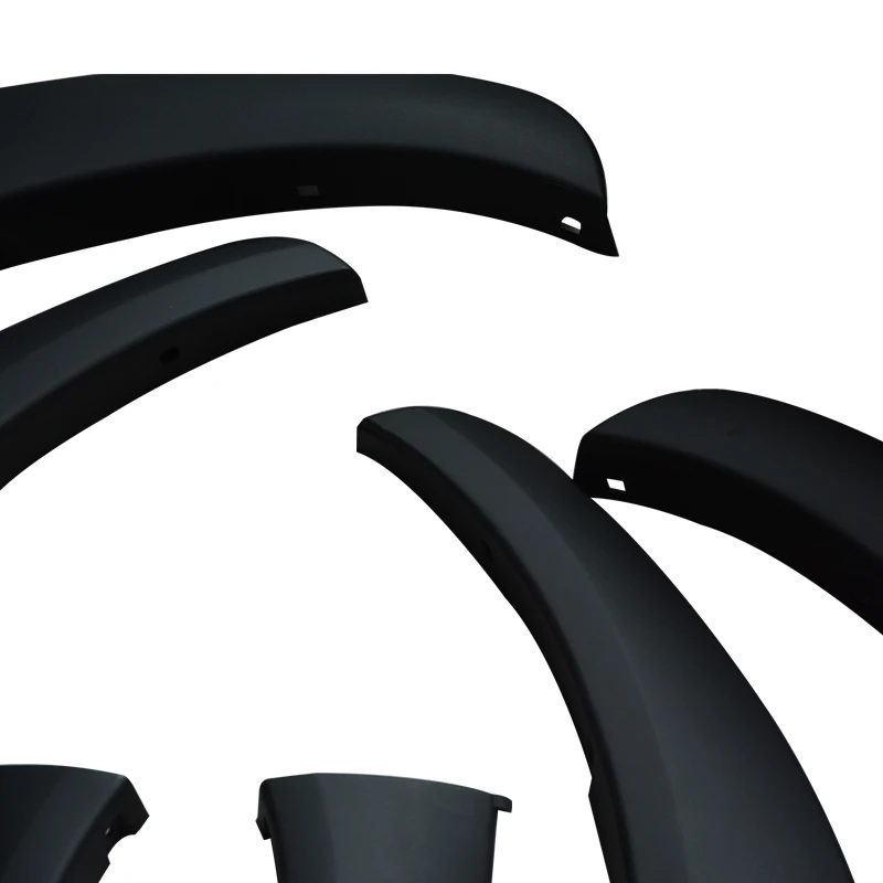 Маленькие молдинги для стайлинга автомобильные матовые черные накладки на крыло