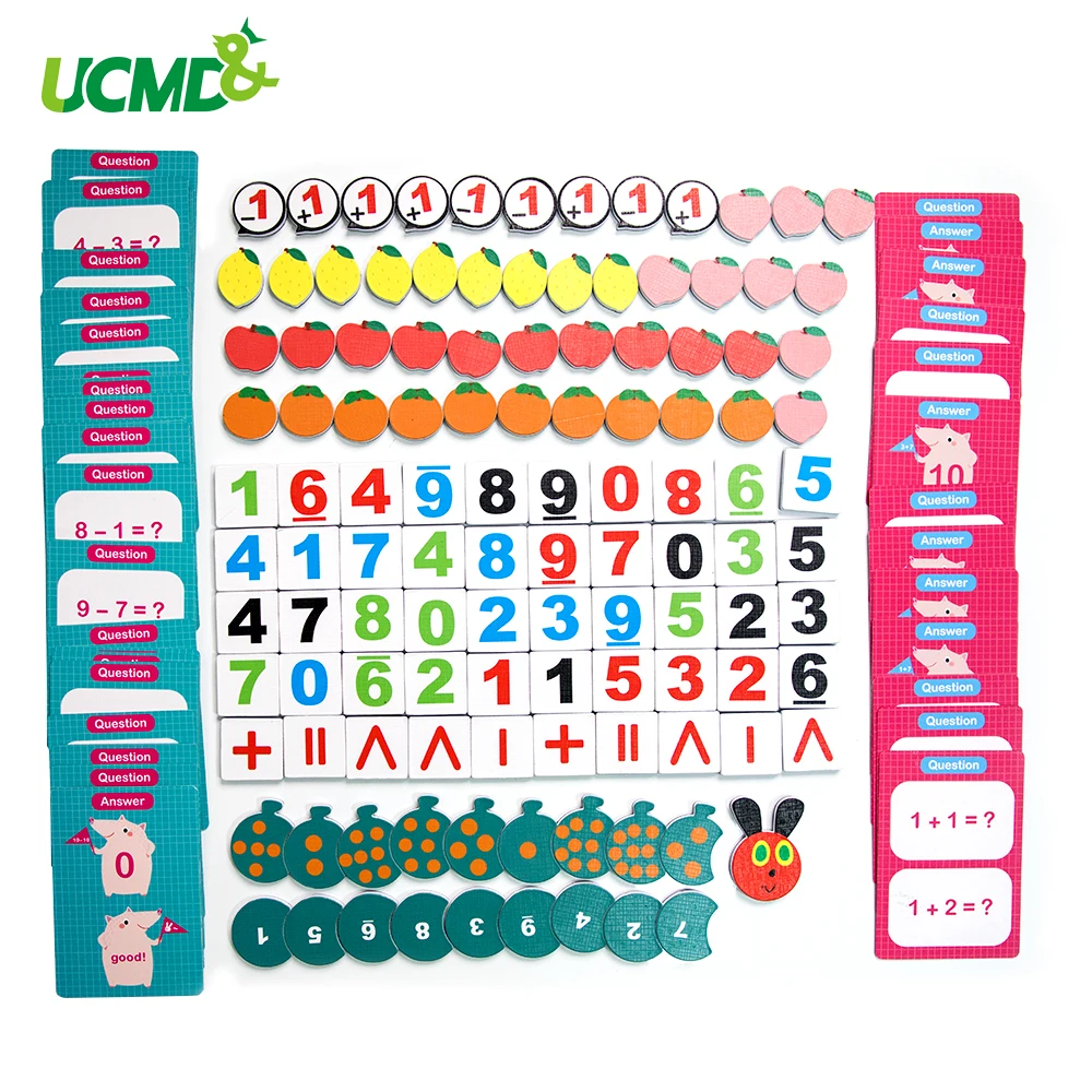 Магнитная математическая игрушка подсчет чисел математические головоломки для