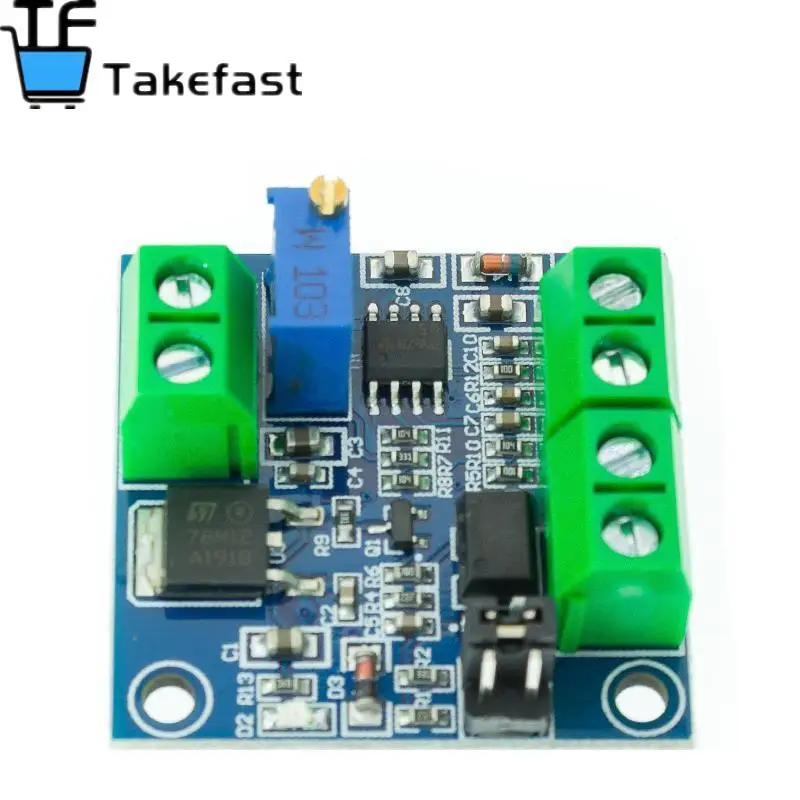 1 шт. устройство от PWM до модуль преобразователя Напряжения 0%-100% 0-10 В для PLC MCU